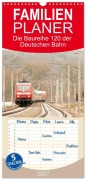 Cover-Bild zum Titel 'Familienplaner 2027 - Die Baureihe 120 der Deutschen Bahn mit 5 Spalten (Wandkalender, 21 x 45 cm) CALVENDO' von 'Wolfgang Gerstner'