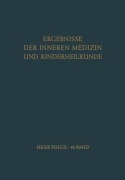 Cover-Bild zum Titel 'Ergebnisse der Inneren Medizin und Kinderheilkunde' von ''