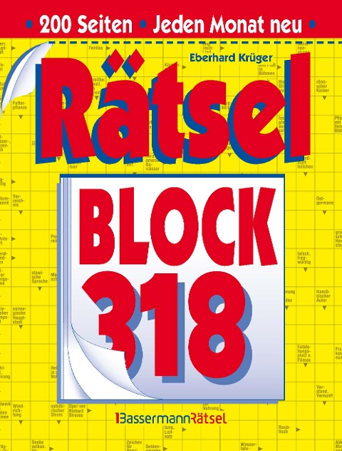 Rätselblock 318 (5 Exemplare à 2,99 EUR) - Eberhard Krüger