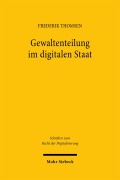 Cover-Bild zum Titel 'Gewaltenteilung im digitalen Staat' von 'Frederik Thomsen'