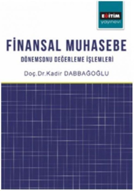 Finansal Muhasebe - Kadir Dabbogoglu