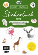 Cover-Bild zum Titel 'Bullet Journal Stickerbuch - Tiere: 600 Tiere aus aller Welt - von süß bis exotisch' von ''