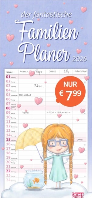 times&more Zauberwesen Familienplaner 2026 - 