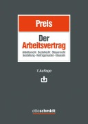 Cover-Bild zum Titel 'Der Arbeitsvertrag' von 'Stefan Greiner, Adam Sagan, Christian Rolfs, Yannik Peisker, Angie Schneider'