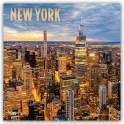 Cover-Bild zum Titel 'New York 2027 - 16-Monatskalender' von 'Browntrout Publishers'