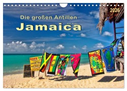 Cover-Bild zum Titel 'Die großen Antillen - Jamaica (Wandkalender 2026 DIN A4 quer), CALVENDO Monatskalender' von 'Peter Roder'