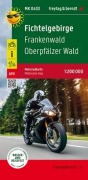 Cover-Bild zum Titel 'Fichtelgebirge, Motorradkarte 1:200.000, freytag & berndt' von ''