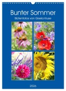 Cover-Bild zum Titel 'Bunter Sommer (Wandkalender 2026 DIN A3 hoch), CALVENDO Monatskalender' von 'Gisela Kruse'