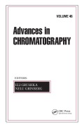 Cover-Bild zum Titel 'Advances in Chromatography, Volume 46' von ''
