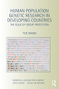 Cover-Bild zum Titel 'Human Population Genetic Research in Developing Countries' von 'Yue Wang'
