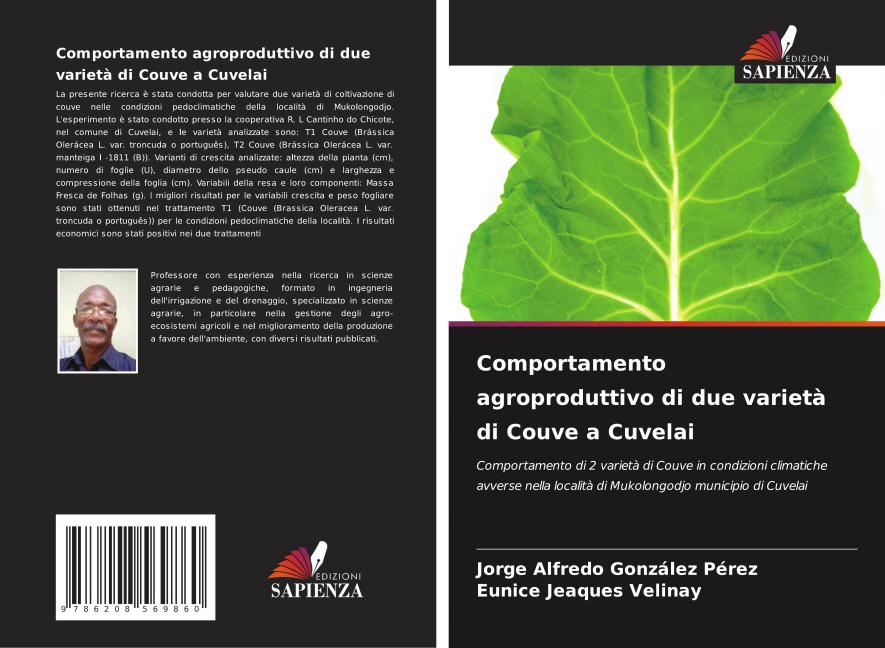 Comportamento agroproduttivo di due varietà di Couve a Cuvelai - Jorge Alfredo González Pérez, Eunice Jeaques Velinay