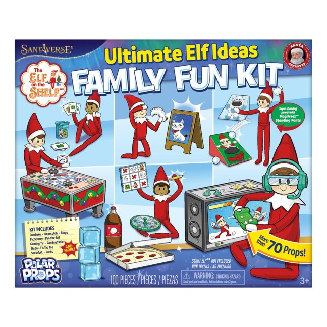 The Elf on the Shelf® Polar Props(TM) Family Game Night - Ideen Kit - 
