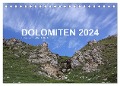 DOLOMITEN 2024 (Tischkalender 2024 DIN A5 quer), CALVENDO Monatskalender - Steffen Dittrich