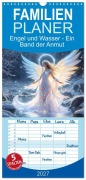 Cover-Bild zum Titel 'Familienplaner 2027 - Engel und Wasser - Ein Band der Anmut mit 5 Spalten (Wandkalender, 21 x 45 cm) CALVENDO' von 'Dusanka Djeric'
