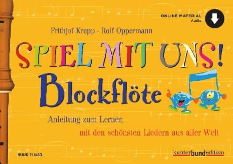 Spiel mit uns! Blockflöte - 