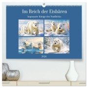 Im Reich der Eisbären. Imposante Könige des Nordlichts (hochwertiger Premium Wandkalender 2026 DIN A2 quer), Kunstdruck in Hochglanz - Rose Hurley