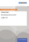Cover-Bild zum Titel 'Branchenreport Automobil' von 'Thomas Trares'