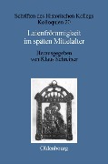 Cover-Bild zum Titel 'Laienfrömmigkeit im späten Mittelalter' von ''