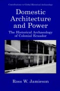 Cover-Bild zum Titel 'Domestic Architecture and Power' von 'Ross W. Jamieson'