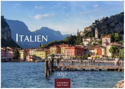 Cover-Bild zum Titel 'Italien Kalender 2027 - Wandkalender | Fotokalender Italien 35x50 cm im Großformat mit 12 traumhaften Motiven der Reisedestination Italien' von ''