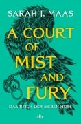Cover-Bild zum Titel 'A Court of Mist and Fury' von 'Sarah J. Maas'