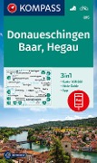 KOMPASS Wanderkarte 895 Donaueschingen, Baar, Hegau 1:35.000 - 