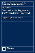 Transnationale Regelungen im Verbandssanktionenrecht - Cora Brickenkamp