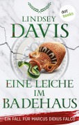 Cover-Bild zum Titel 'Eine Leiche im Badehaus' von 'Lindsey Davis'