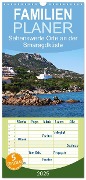 Familienplaner 2025 - Sehenswerte Orte an der Smaragdküste mit 5 Spalten (Wandkalender, 21 x 45 cm) CALVENDO - Claudia Schimon