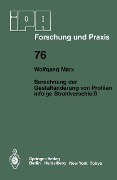 Berechnung der Gestaltänderung von Profilen infolge Strahlverschleiß - W. Marx