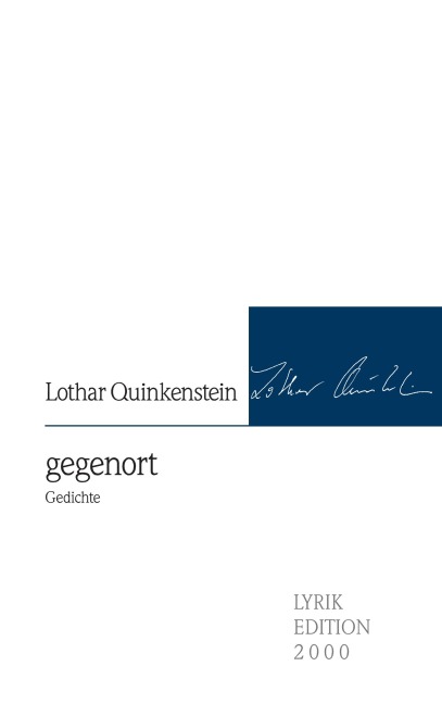 gegenort - Lothar Quinkenstein