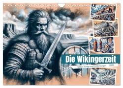 Cover-Bild zum Titel 'Die Wikingerzeit - Helden, Könige und Entdeckungen (Wandkalender 2026 DIN A4 quer), CALVENDO Monatskalender' von 'Anja Frost'