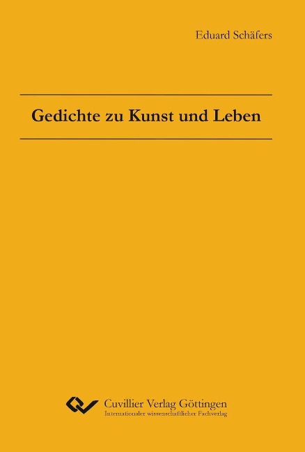 Gedichte zu Kunst und Leben - 