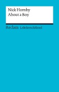 Nick Hornby: About a Boy - Nick Hornby, Kathleen Ellenrieder