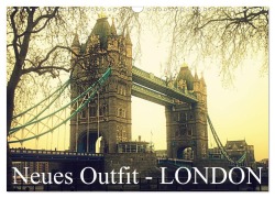 Cover-Bild zum Titel 'Neues Outfit - LONDON (Wandkalender 2026 DIN A3 quer), CALVENDO Monatskalender' von 'Ulrike Adam'