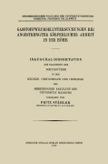 Cover-Bild zum Titel 'Gasstoffwechseluntersuchungen bei angestrengter körperlicher Arbeit in der Höhe' von 'Fritz Stähler'