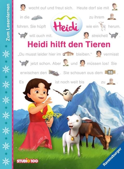 Heidi hilft den Tieren - zum Lesenlernen - Henriette Wich