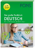 Cover-Bild zum Titel 'PONS Der große Testblock Deutsch 5./6. Klasse' von ''