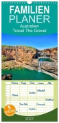 Cover-Bild zum Titel 'Familienplaner 2027 - Australien - Travel The Gravel mit 5 Spalten (Wandkalender, 21 x 45 cm) CALVENDO' von 'Martin Sandrock'