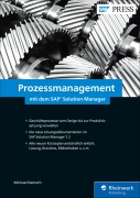 Cover-Bild zum Titel 'Prozessmanagement mit dem SAP Solution Manager' von 'Michael Demuth'