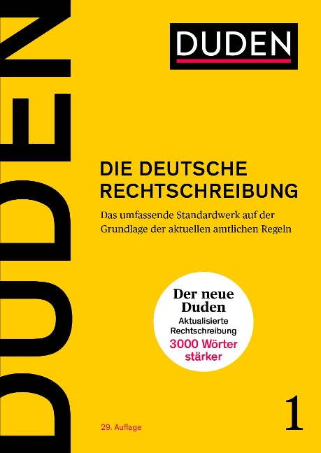 Duden - Die deutsche Rechtschreibung - 