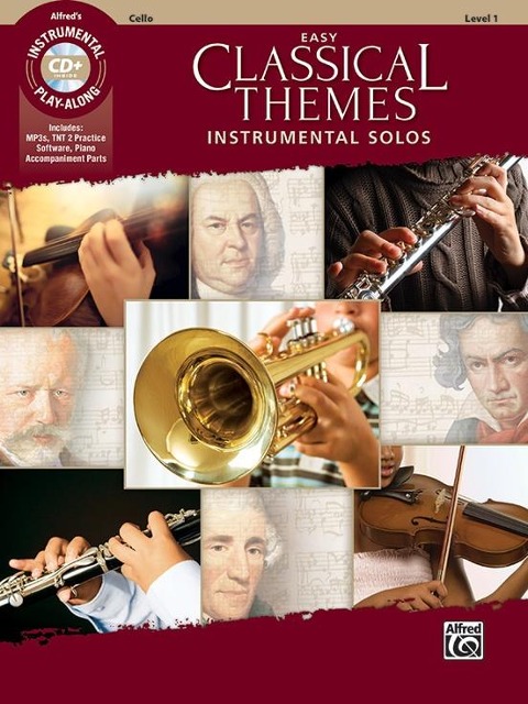 Easy Classical Themes Instrumental Solos for Strings - 