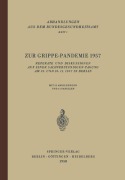 Cover-Bild zum Titel 'Zur Grippe-Pandemie 1957' von 'F. O. Höring, E. Eggert, G. Henneberg, A. Koehn, J. Drescher'