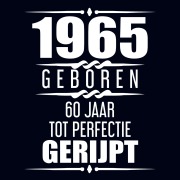 Cover-Bild zum Titel '1965 Geboren 60 Jaar Tot Perfectie Gerijpt' von 'Albaspirit Gastenboeken'