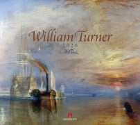 Cover-Bild zum Titel 'William Turner Kalender 2026' von 'William Turner, Ackermann Kunstverlag GmbH'
