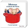 Cover-Bild zum Titel 'Minimaus entdeckt die Küche' von 'Helmut Spanner'
