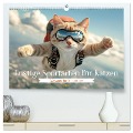 Lustige Sportarten für Katzen (hochwertiger Premium Wandkalender 2025 DIN A2 quer), Kunstdruck in Hochglanz - Daniela Tapper