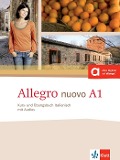 Allegro nuovo A1. Kurs- und Übungsbuch mit Audios - 