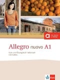 Allegro nuovo A1. Kurs- und Übungsbuch mit Audios - 