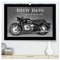 BMW R69S in schwarzweiss (hochwertiger Premium Wandkalender 2025 DIN A2 quer), Kunstdruck in Hochglanz - Ingo Laue